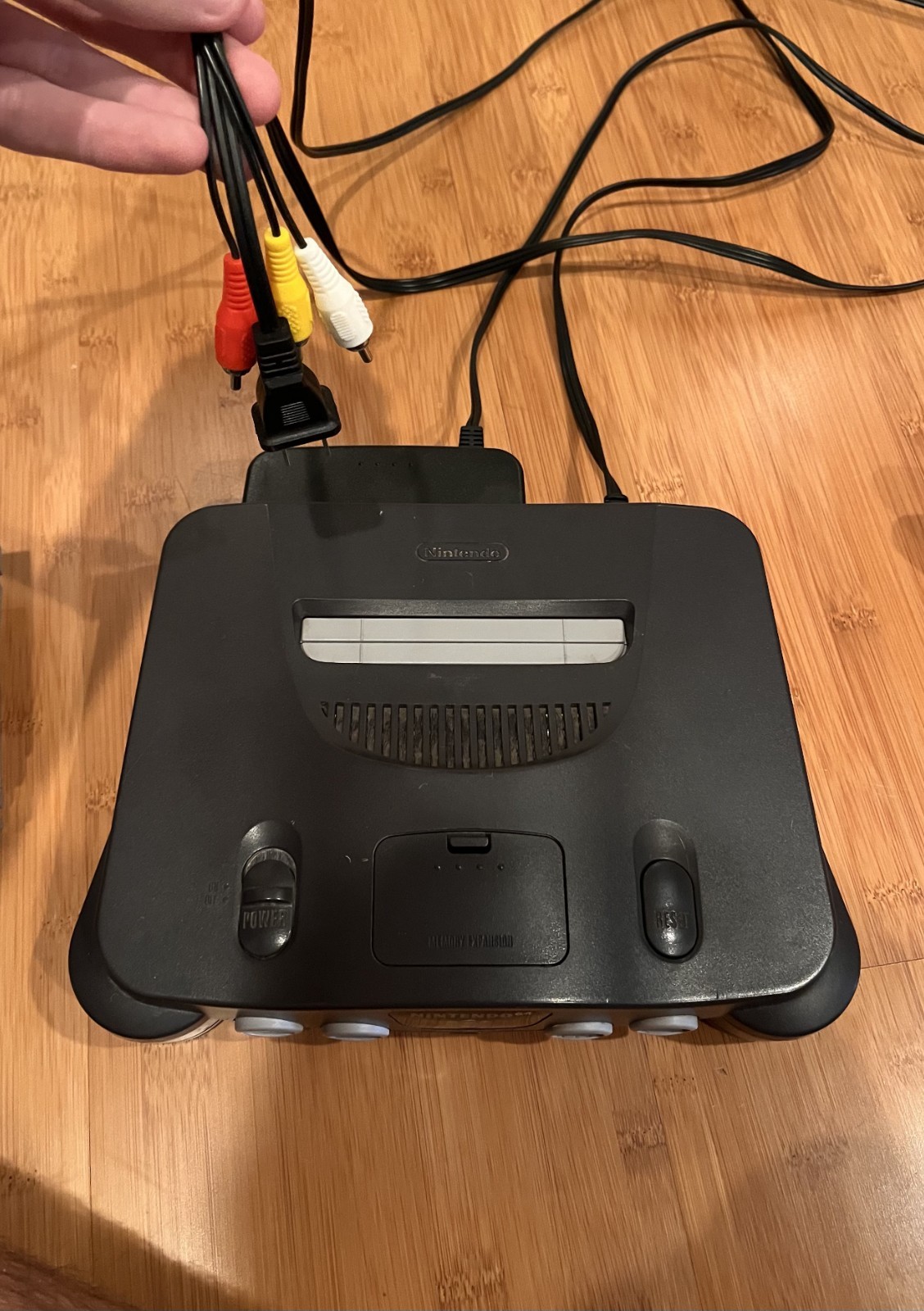 Nintendo 64 Console – 2 Controllers + Rumble, Transfer & Jumper Paks – See Below