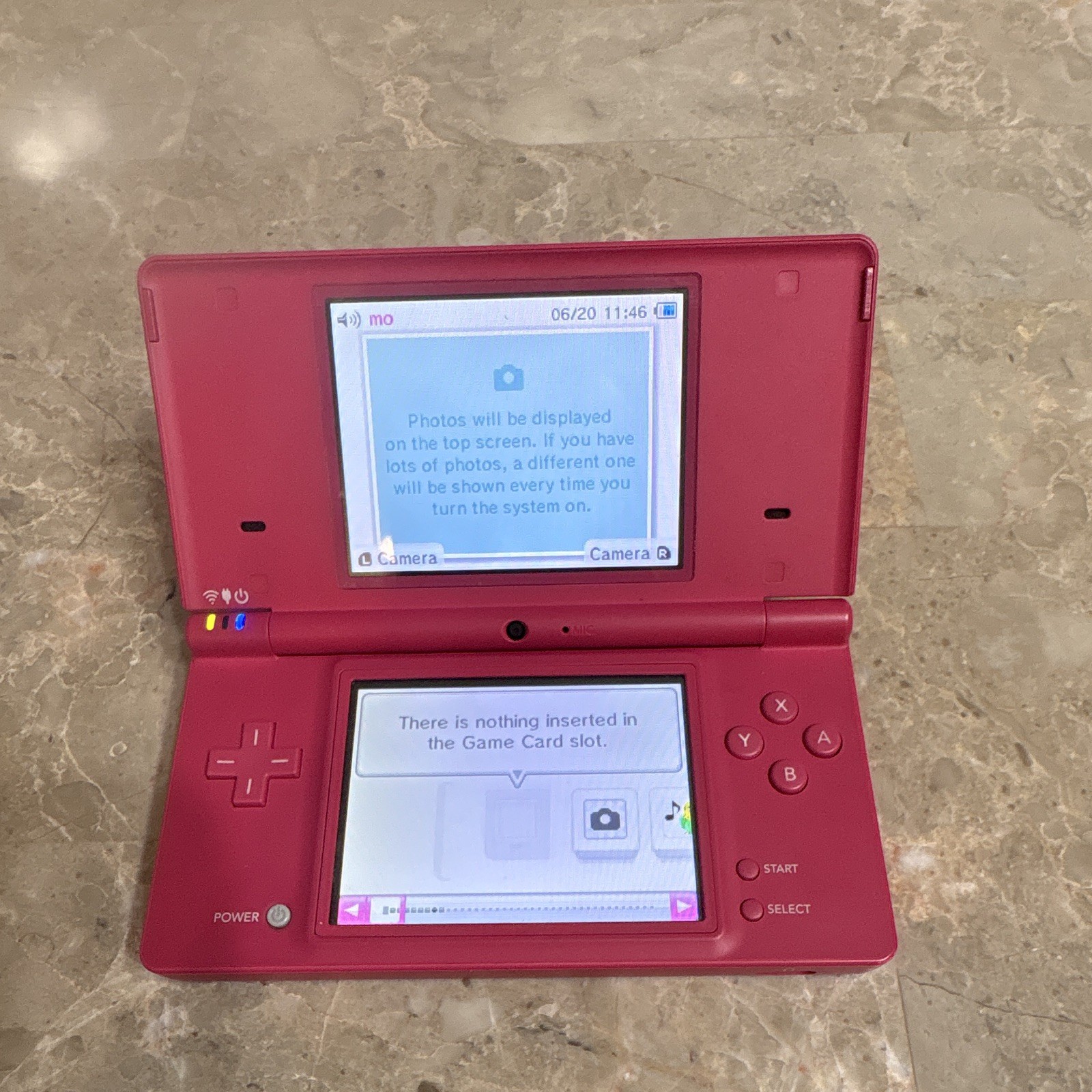 Nintendo DSi Pink Handheld System Console Wi-Fi Headphone Jack TWL-001