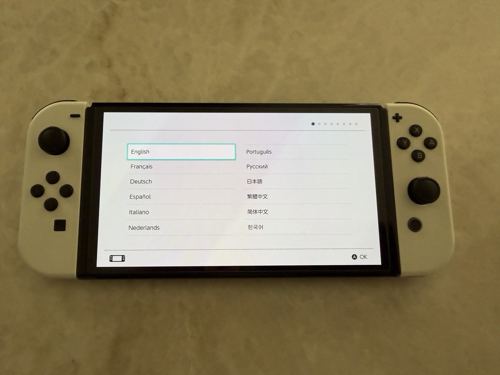 Bundle – Nintendo Switch OLED 64GB White Joy-Con w/ Extra Grip and Hard Case