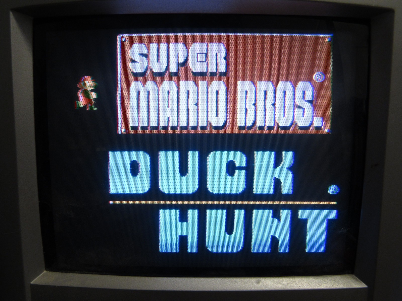 Nintendo NES Action Set Mario/Duck Console CIB Complete in Box – CLEANED/TESTED