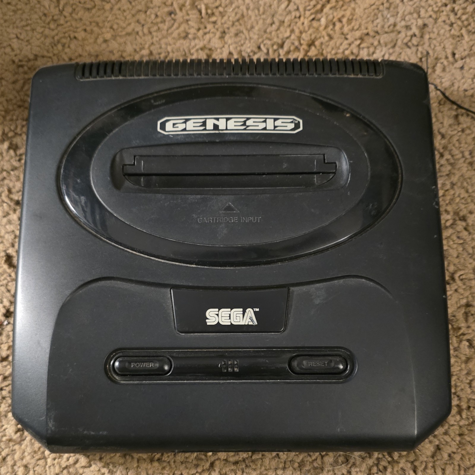 SEGA Genesis Home Console Black RF NTSC-U/C (US/Canada) MPN MK-1601