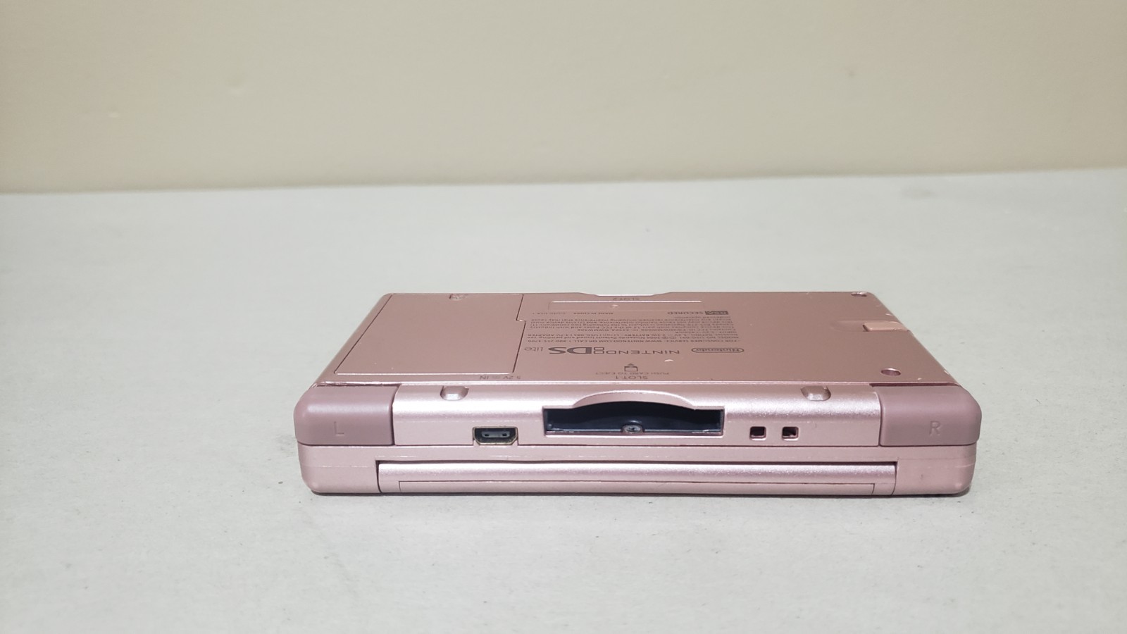 Nintendo DS Lite Metallic Rose Pink With Box and 20 games