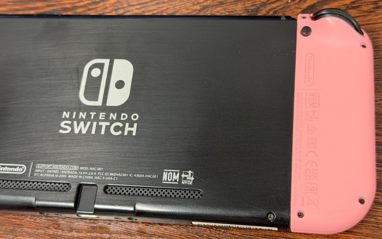 Nintendo Switch Handheld Console – Yellow Pink Joycons – Excellent Used Cond