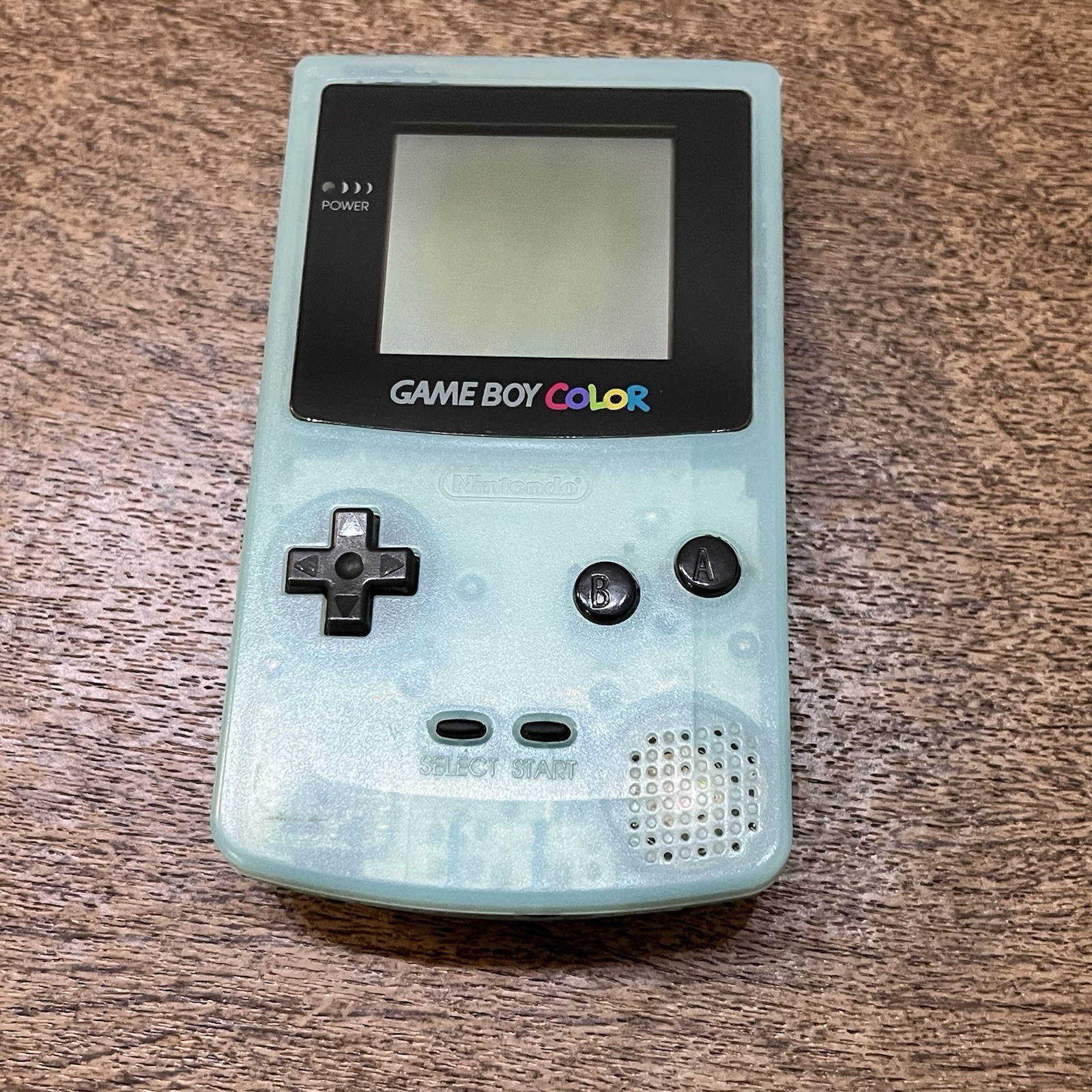 Nintendo GBC Game Boy Color Console Ice Blue Limited Toys R Us