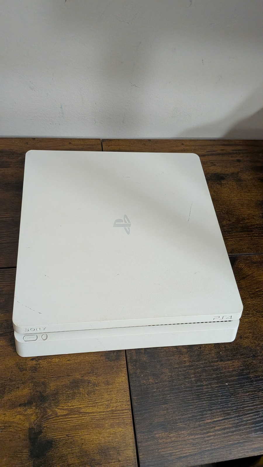 500GB WHITE PS4 SLIM – CUH-2015A CONSOLE ONLY TESTED WORKING