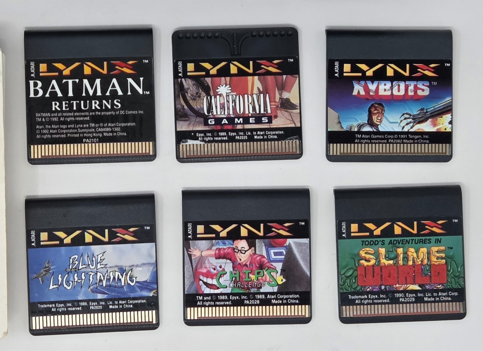 Atari Lynx II Black Handheld System Tested + Case + OEM Manual+ Game Bundle