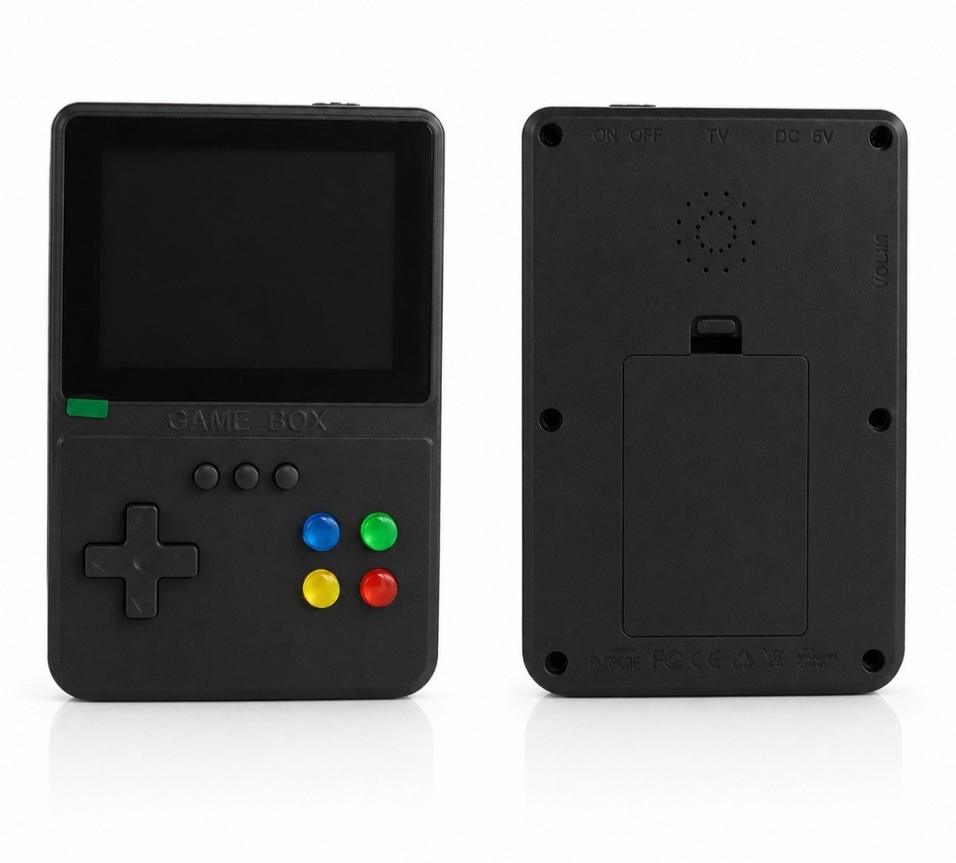 Game Box Plus K31 Black Handheld Console 500 Games 3.5″ LCD TV Out
