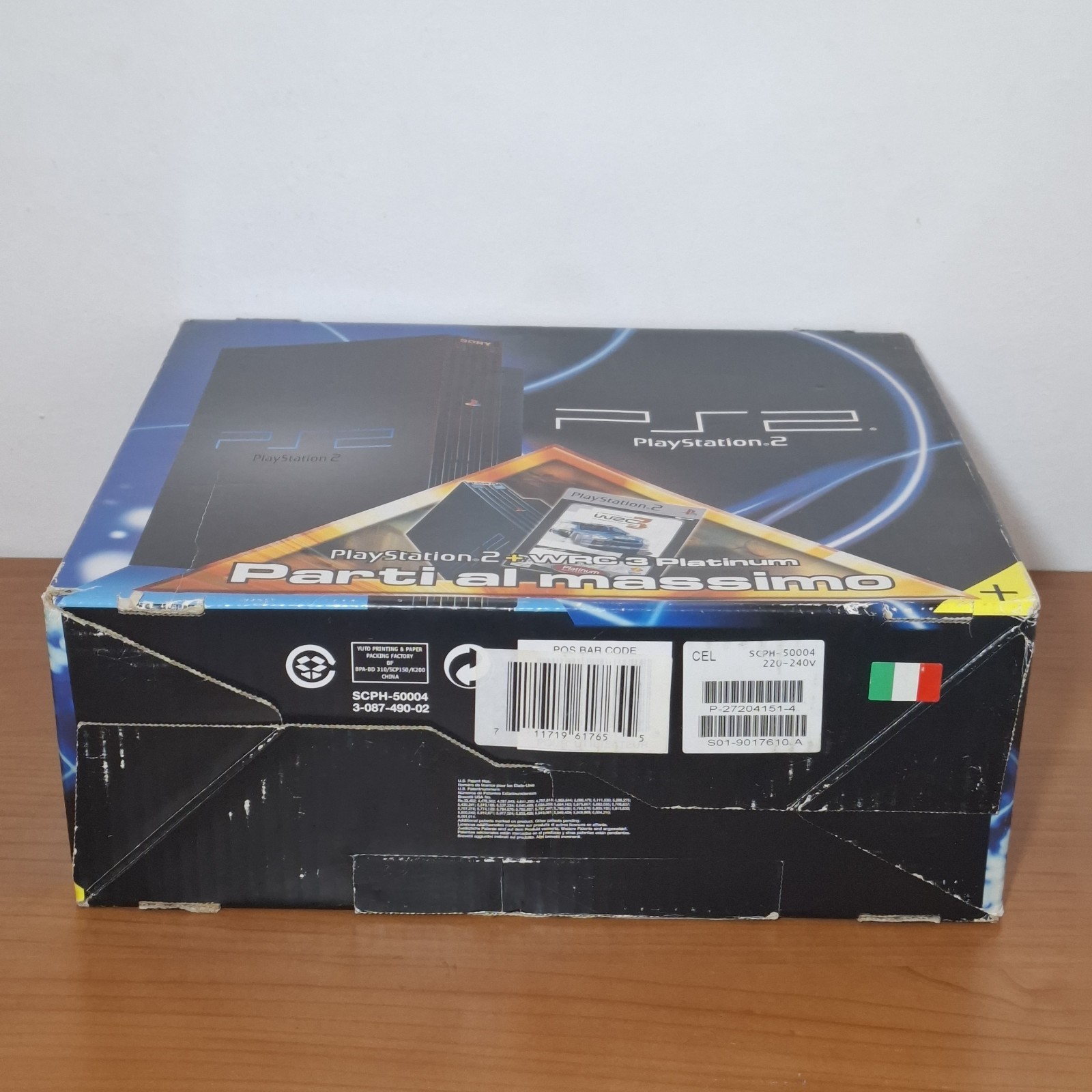 Sony PlayStation 2 PS2 Console SCPH-50004 + WRC Platinum PAL Complete Boxed