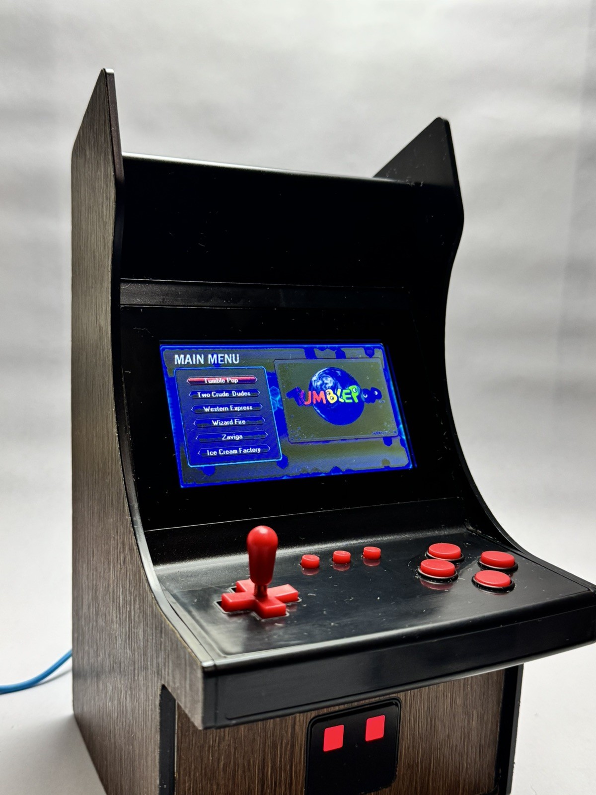 My Arcade Data East CUSTOM Classics 10″ Inch Mini Arcade Machine Cabinet games