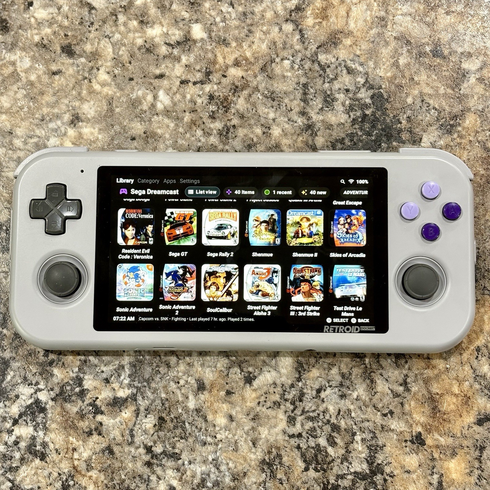 Retroid Pocket 3+ Plus & Grip, Gaming Handheld, 128GB + 64GB Card, Ready To Play