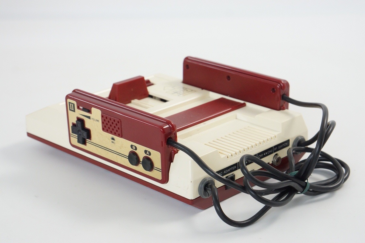Famicom Console HVC-001 Nintendo FC Tested System -HDMI Adapter- H6334090
