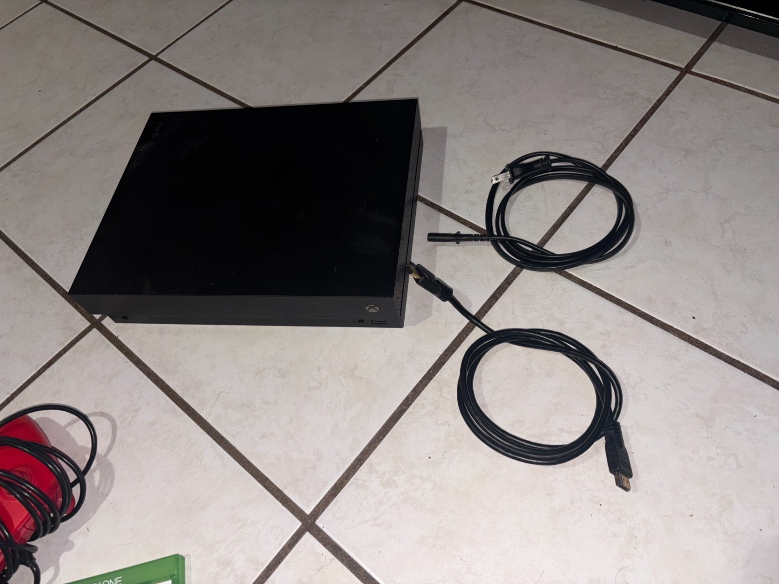 Xbox One X 1TB Black Console + Wired Controller + Battlefield 4 & Anthem