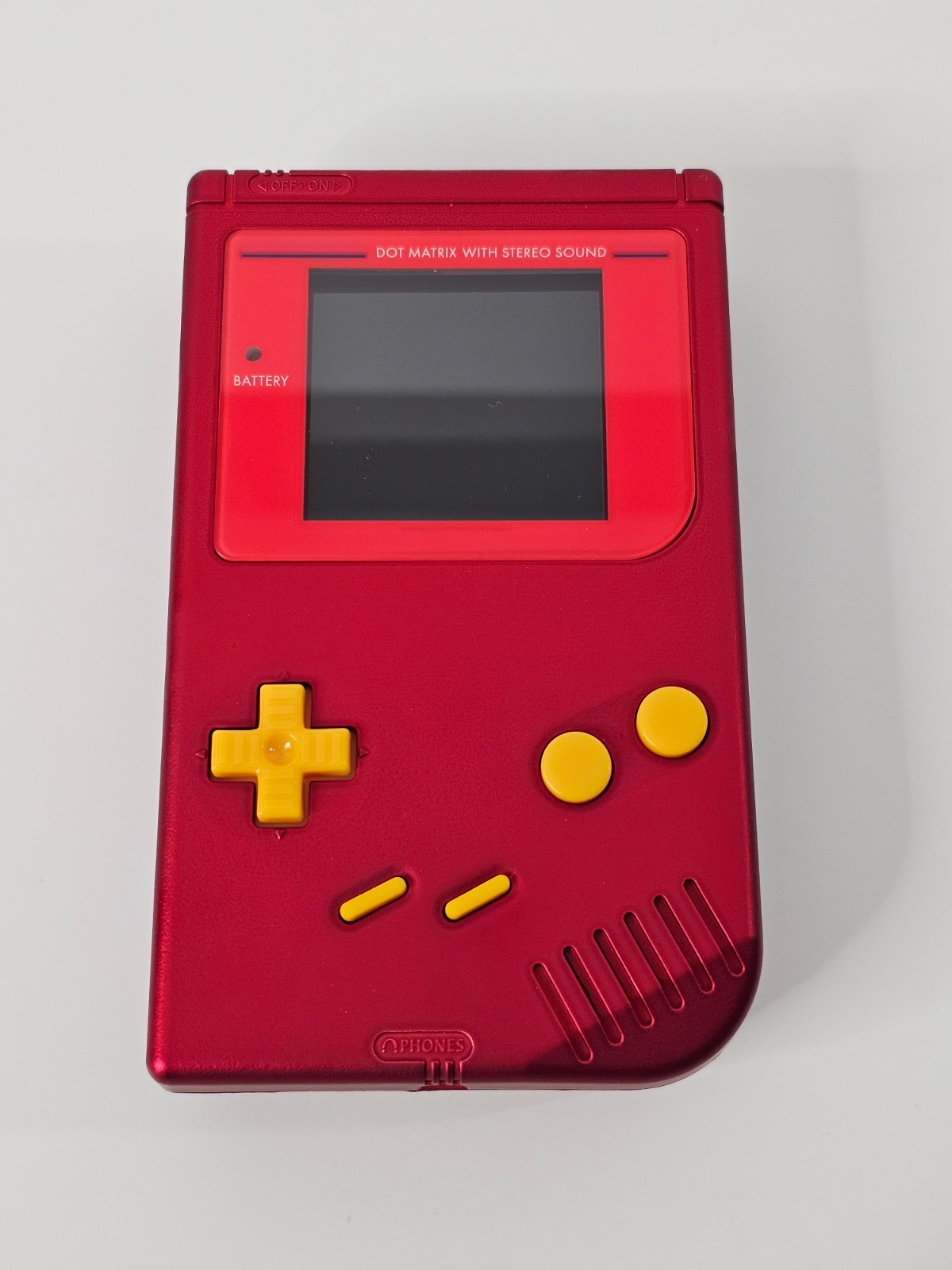 Custom Nintendo Game Boy DMG-01 – V5 IPS Backlit Screen – Cleaned & Serviced