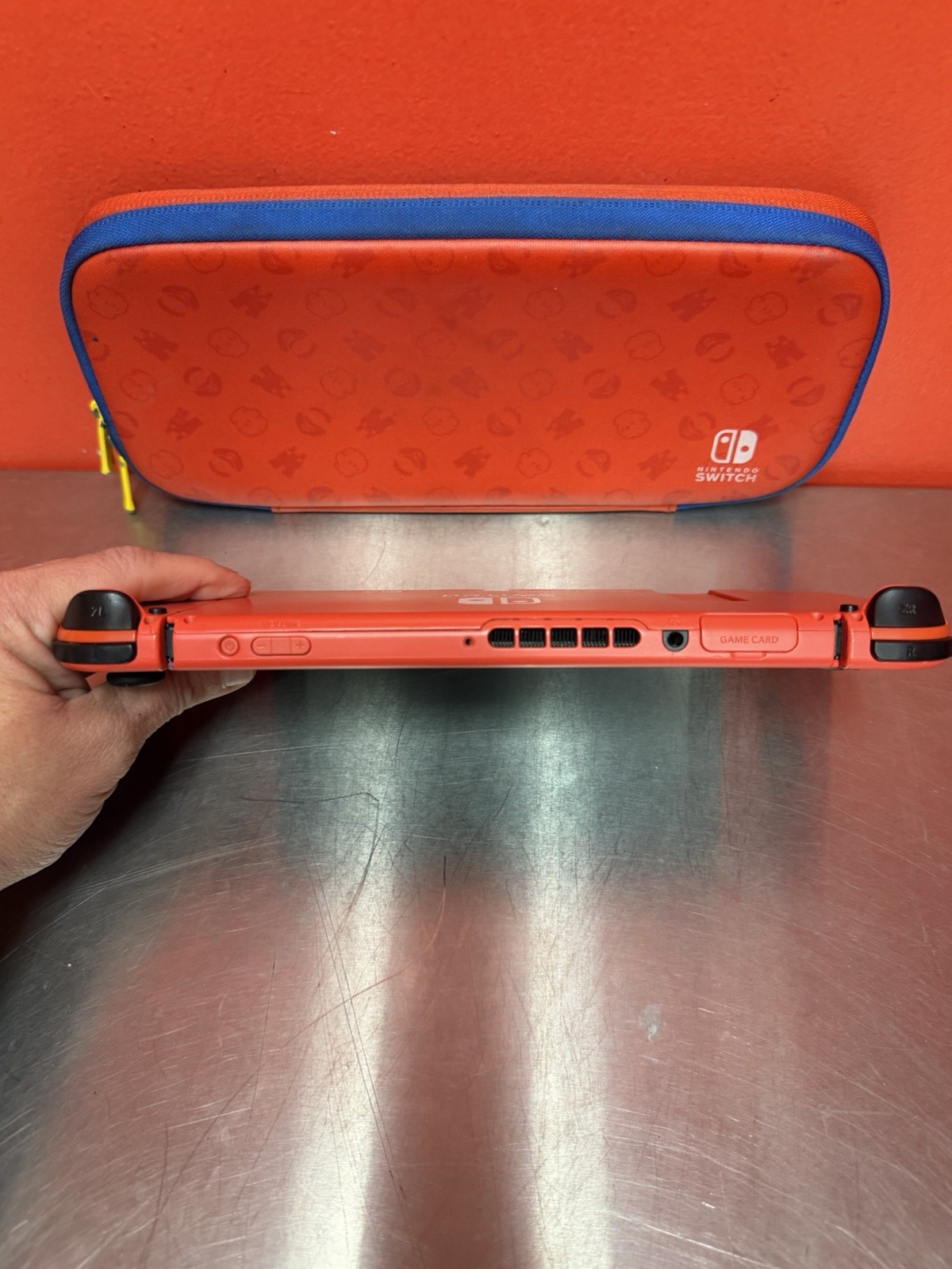 Nintendo Switch Super Mario Odyssey Edition (with Red Joy-Cons) Red Console