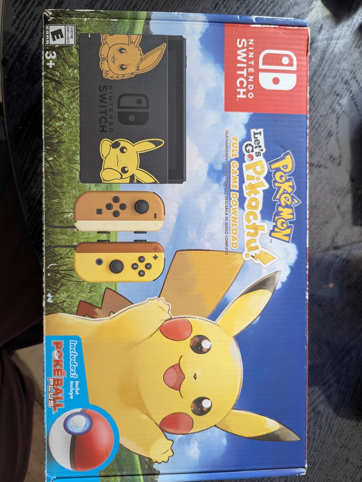 Nintendo Switch Bundle Let’s Go + Exclusives, No Game Or Plus, Defective Joycon
