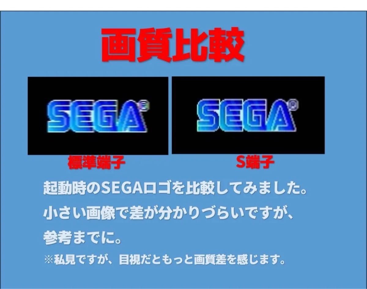 S-Video Mega Drive Console ② with 2 Pads, S-Video 6B Pad Included, SEGA