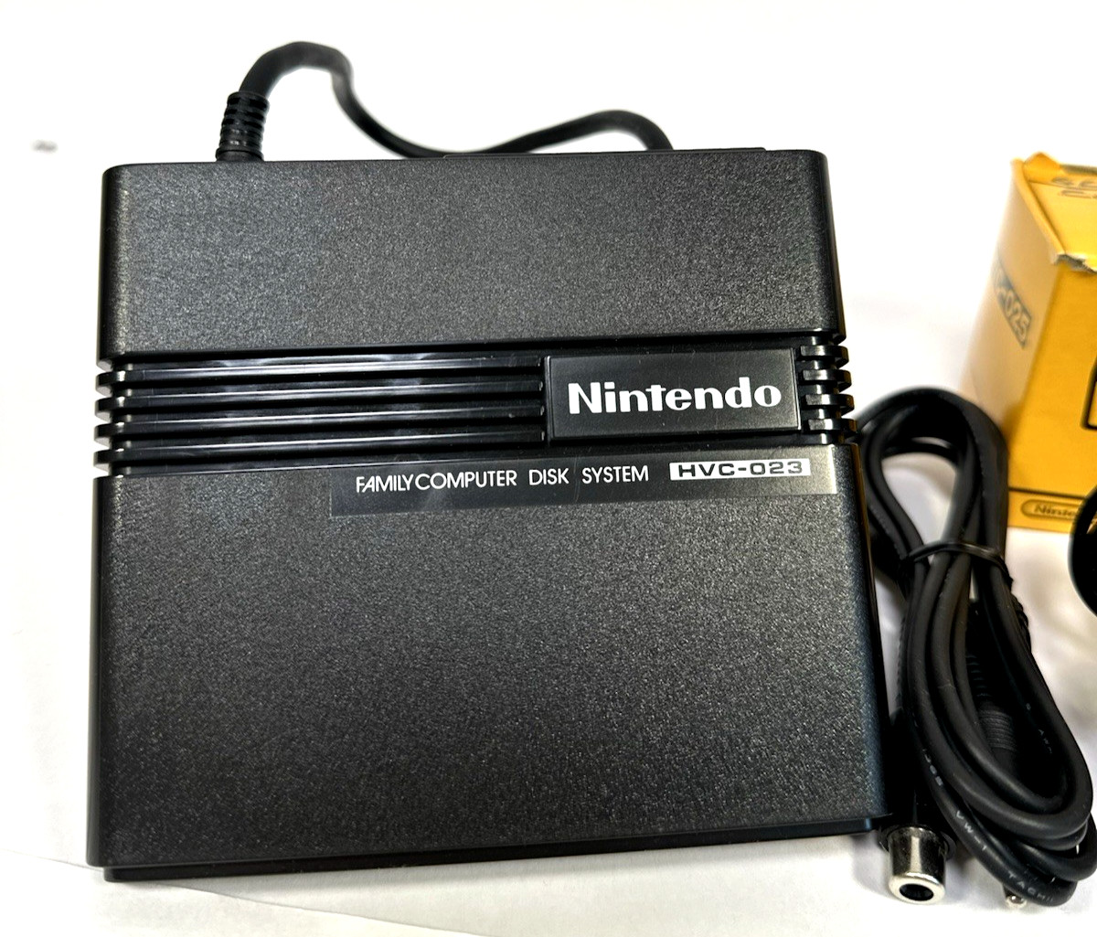 Famicom Disk Console Boxed HVC-022 New Rubber Belt Tested System Nintendo 240704