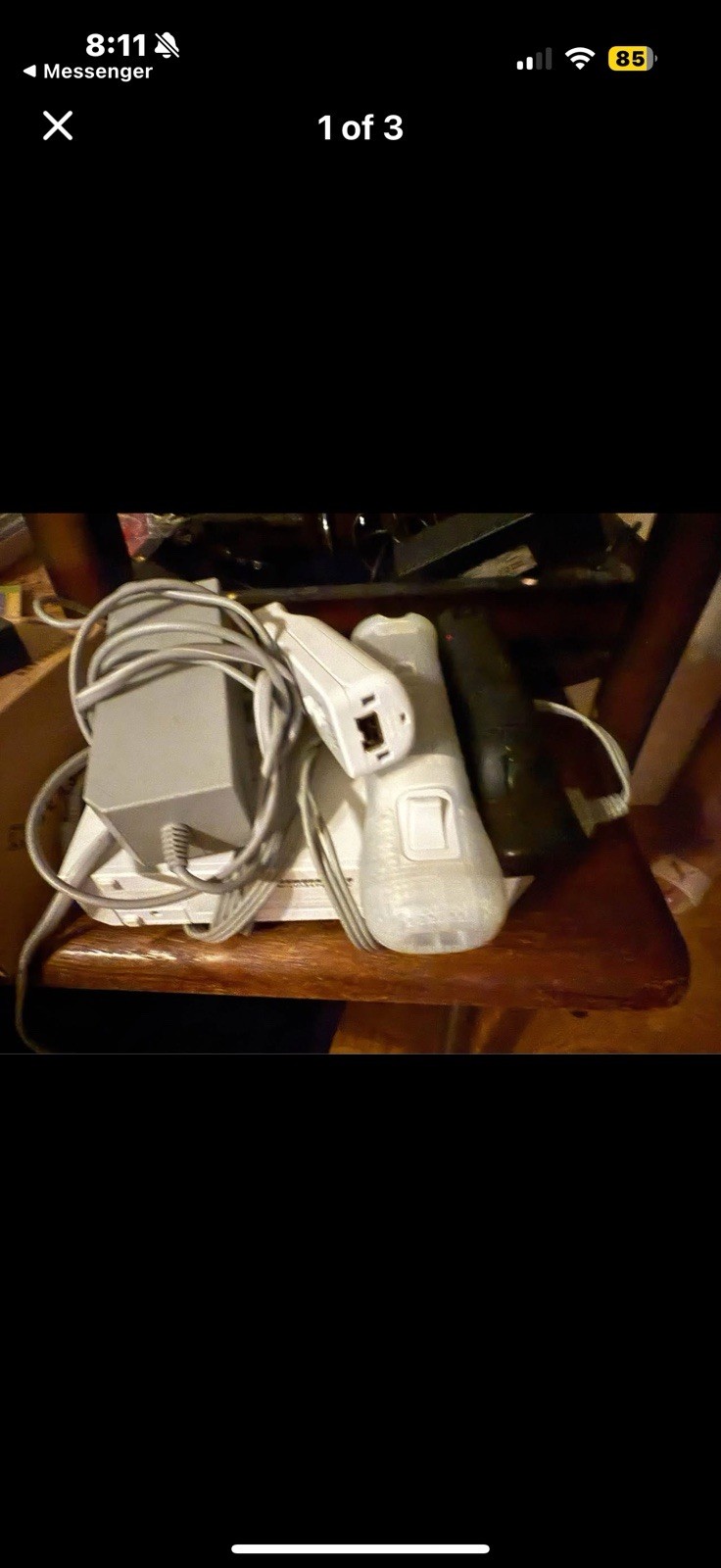 Nintendo Wii Console White RVL-001 /w Cables Controllers GameCube Compatible HBC