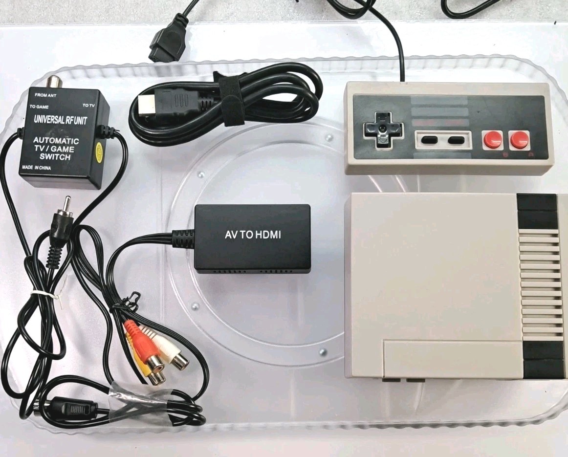 Entertainment System Bundle W/ AV To HDMI & RF UNIT – Cable Included