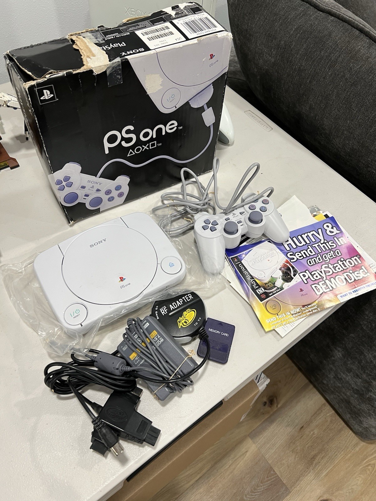 Sony PSONE PS1 SLIM Complete In Box / USA Seller Retro Vintage Game