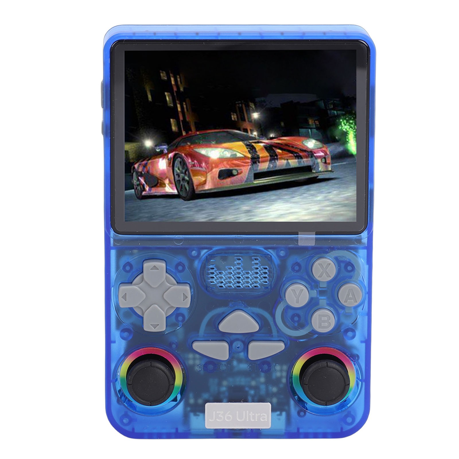 Retro Handheld Game Console 4 Inch Screen Built In 64GB Small Memory Card S FZNA