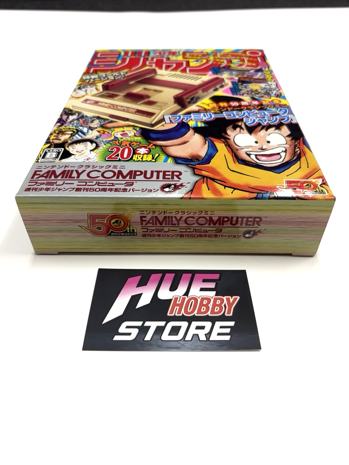 Nintendo Famicom Classic Mini Shonen Jump 50th Gold Console Mint Limited JP
