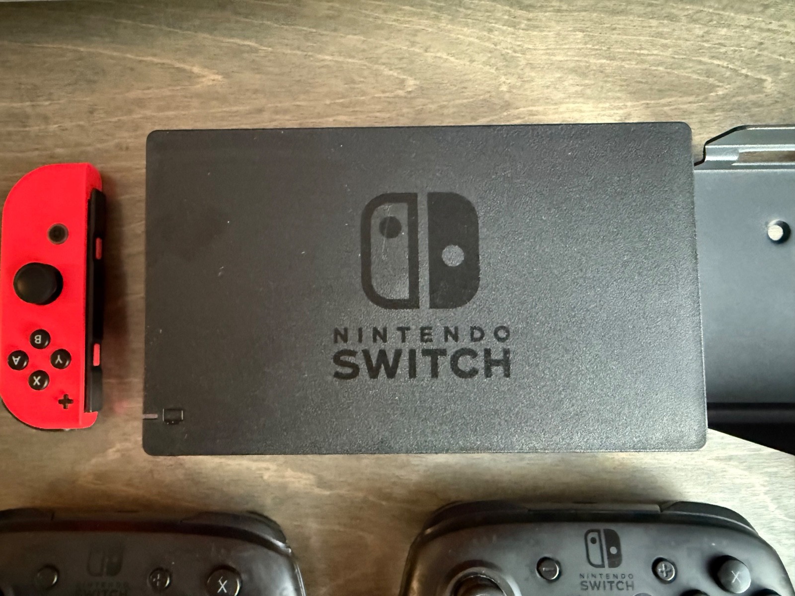 Nintendo Switch Console with Yellow and Purple Joy-Con and accessories BUNDLE