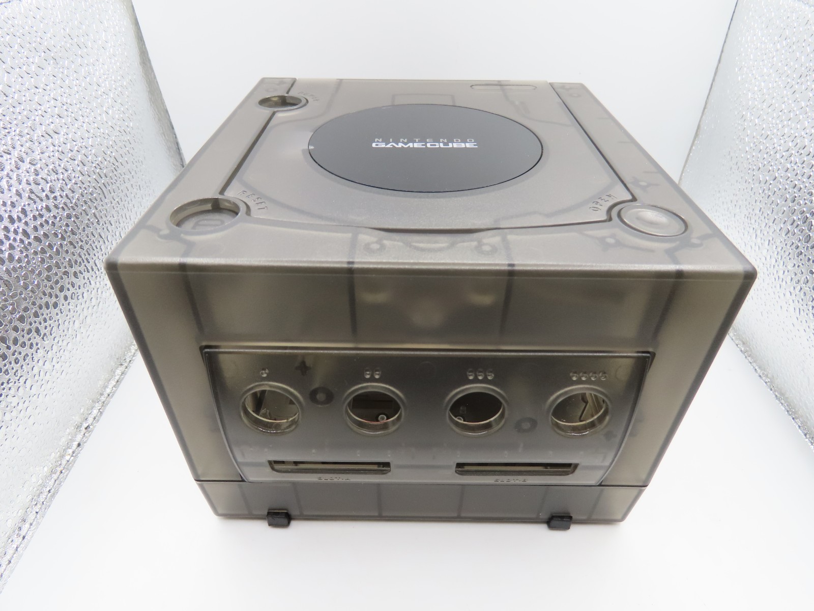 Replacement Nintendo GameCube Transparent Smoke Shell Housing DOL001 or DOL101