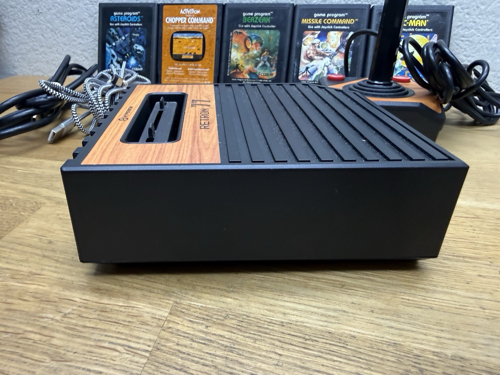 Hyperkin Retron 77 Video Game Console – Atari 2600 Clone Bundle With Games