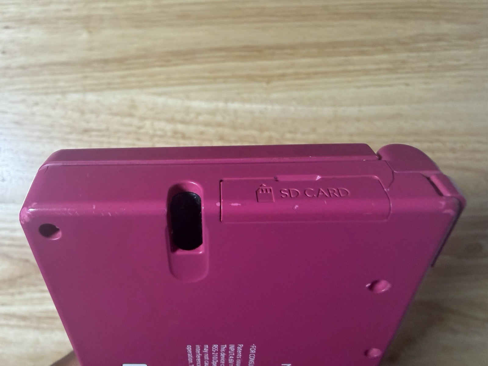 Nintendo DSi Hot Pink For Parts Or Repair (Untested) No Charger Included