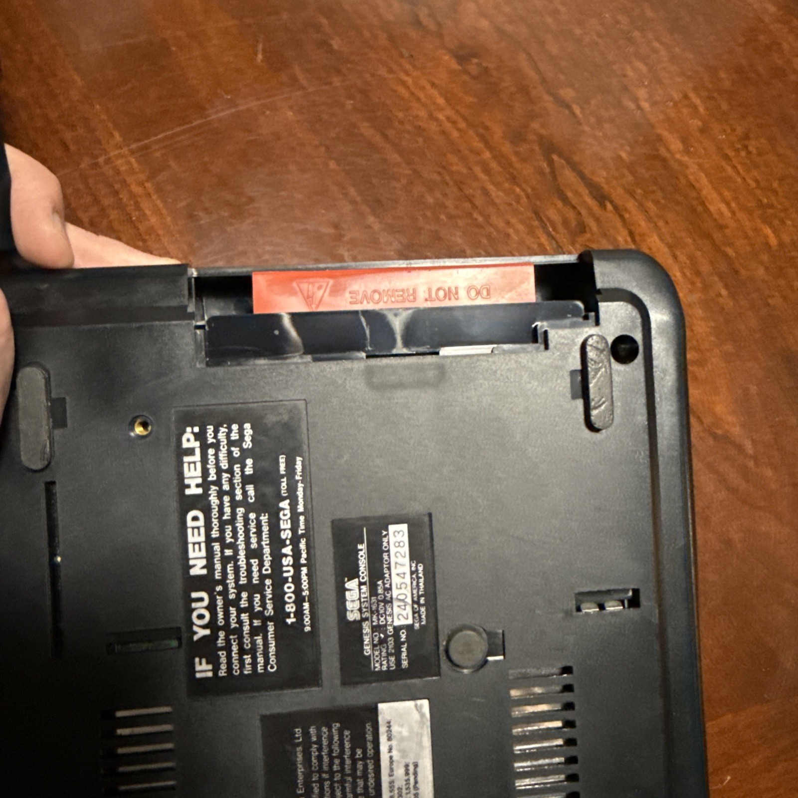 SEGA genesis model 2 console only (MK-1631A) – Tested/works!