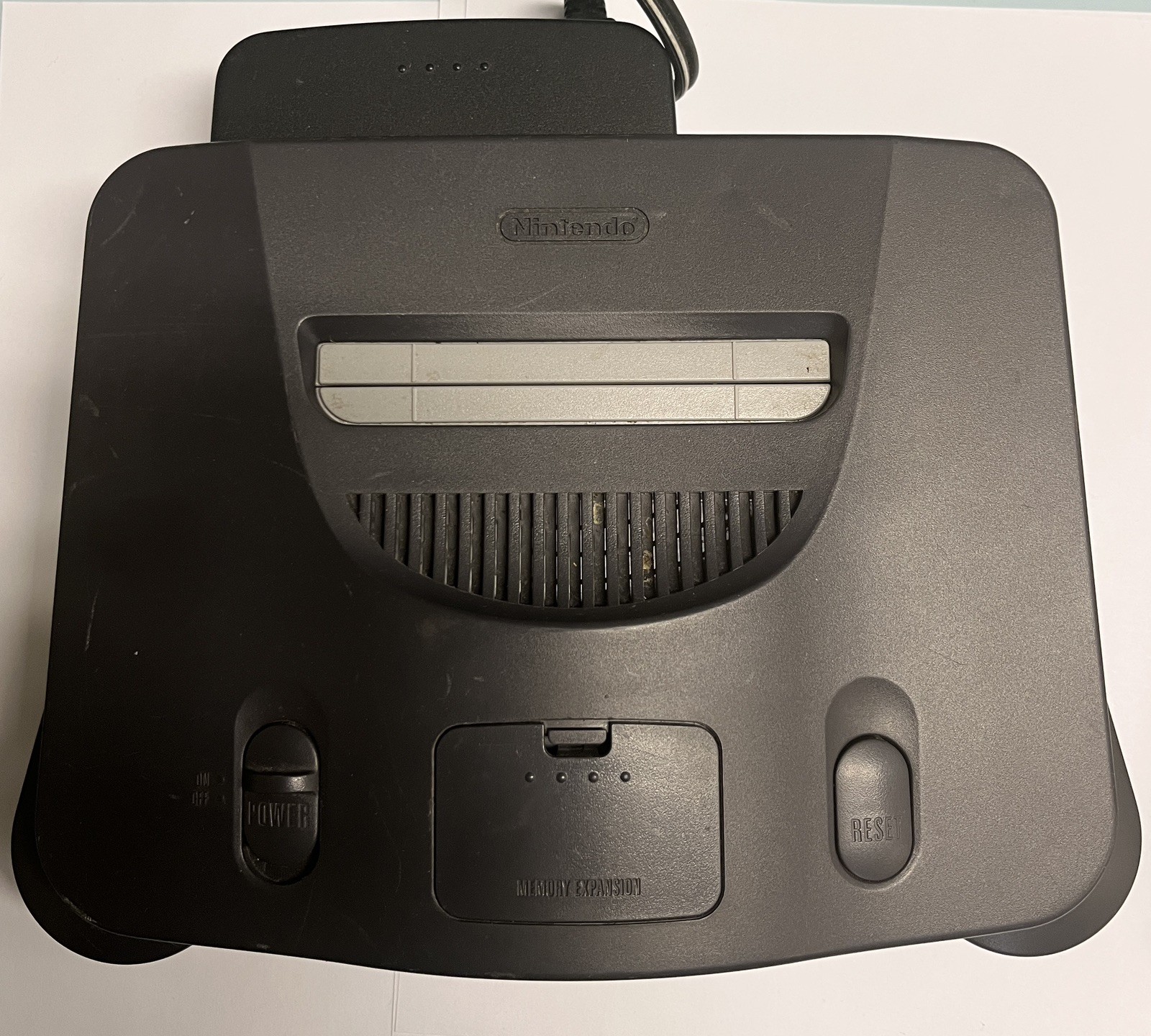N64 Console ONLY Nintendo 64 Powers On.