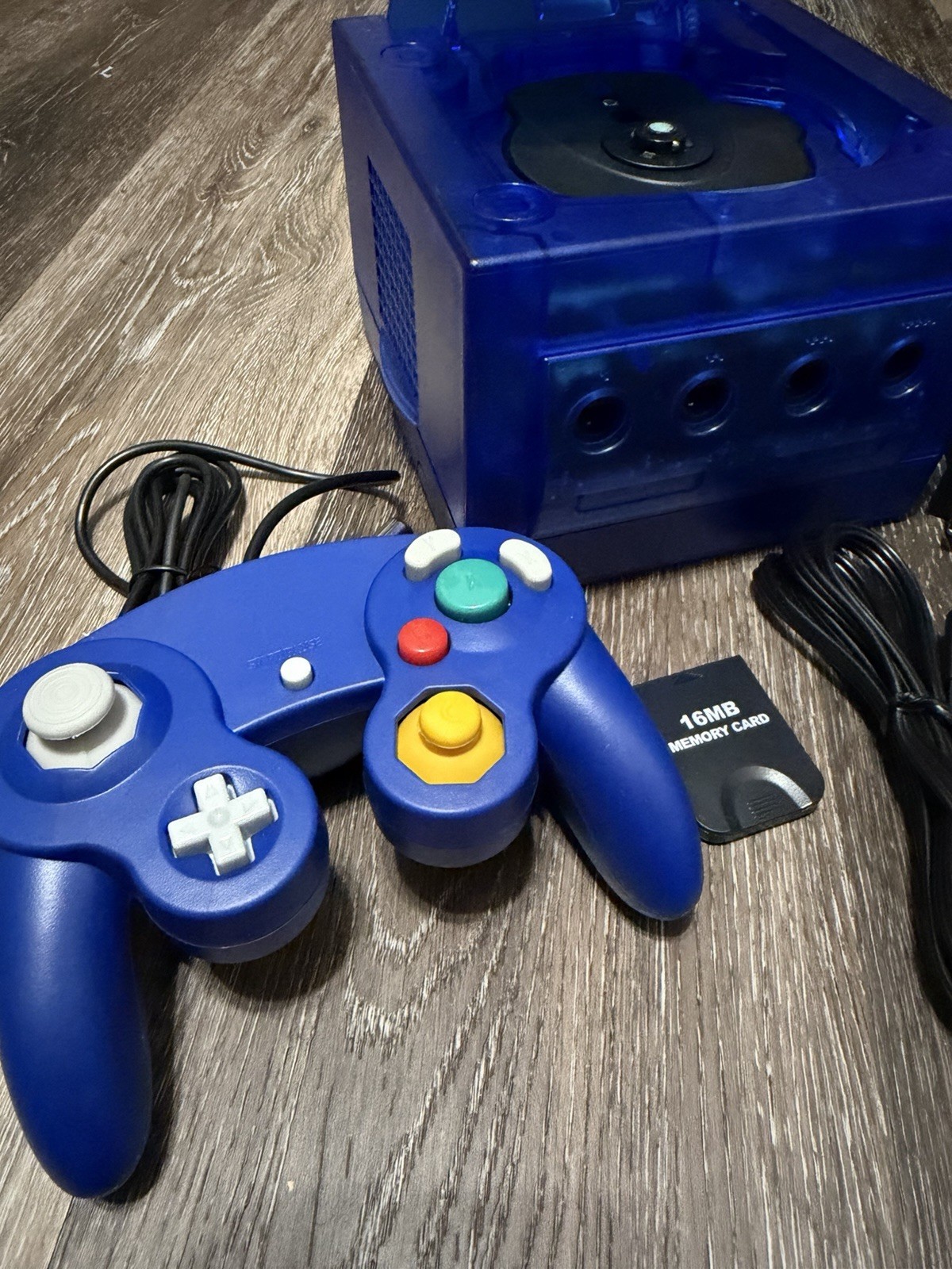 🔥 Nintendo GameCube – Translucent Navy Blue, Recapped, Bundle ‼️
