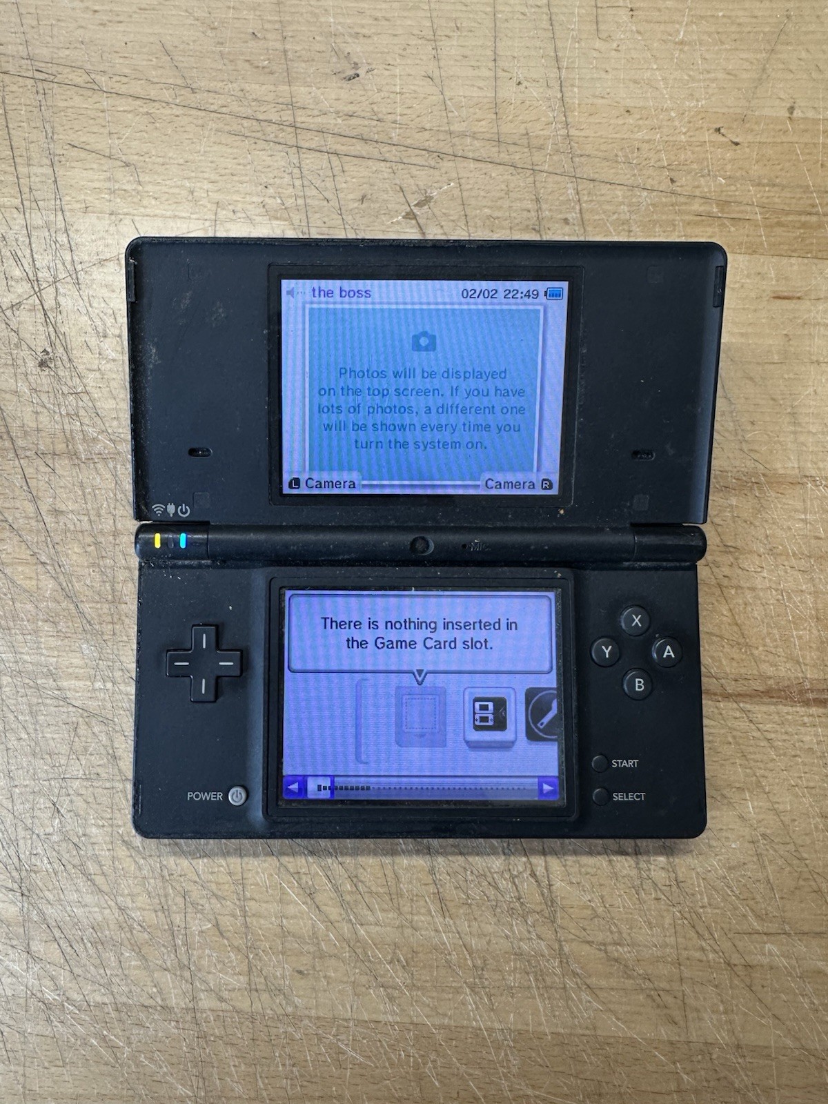 Nintendo DSi Launch Edition Black Handheld System READ DESCRIPTION