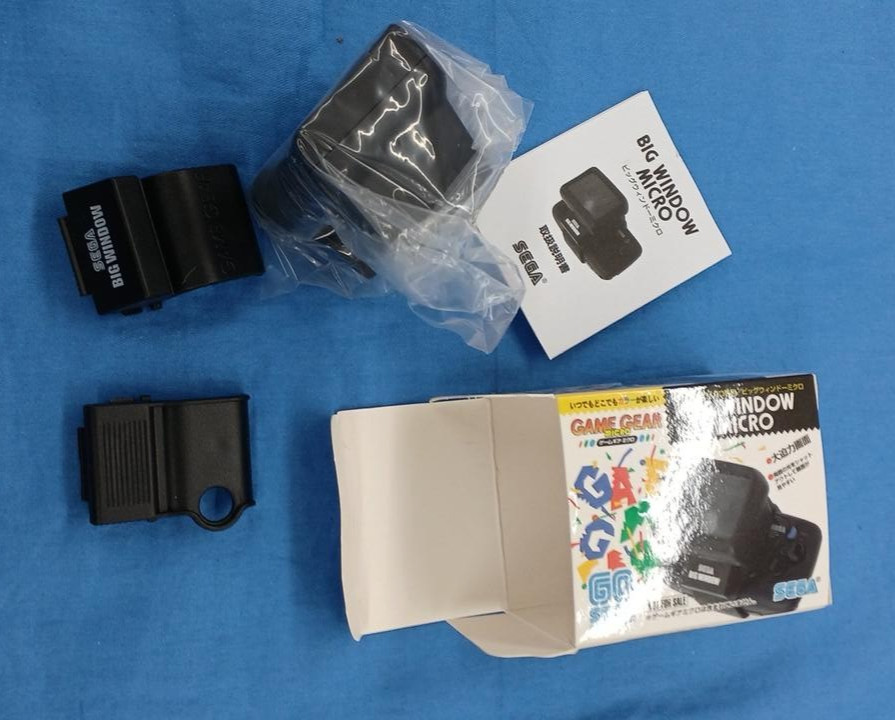 SEGA Game Gear Micro Complete 4 Color Set + Big Window Micro 30th Anniv Japan