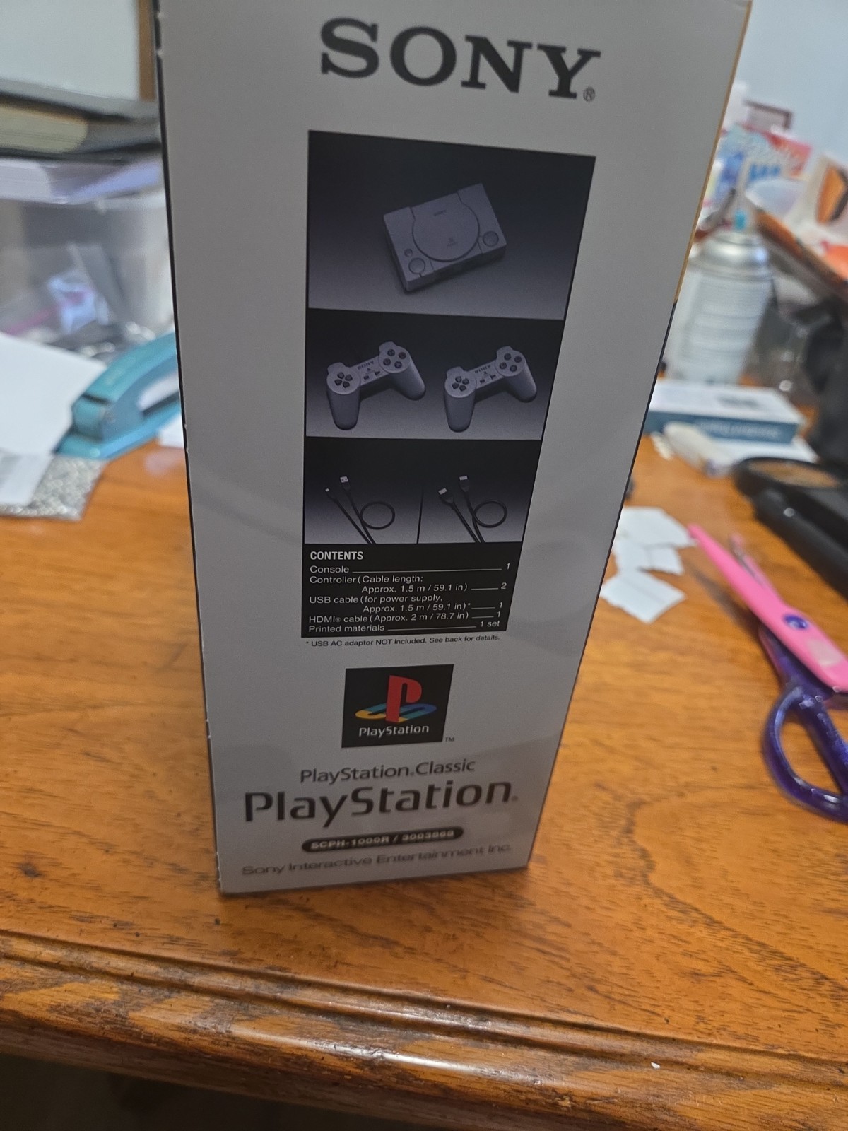 Authentic Sony PlayStation Classic Mini 2018 Edition Video Game Console PS1 New