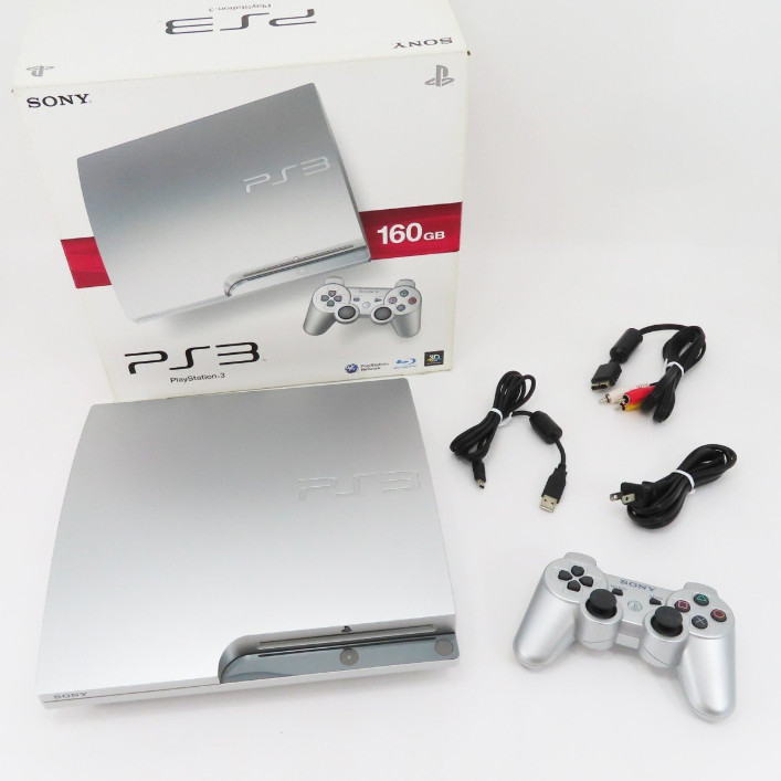 Sony PlayStation 3 CECH-2500A Satin Silver Console – Tested – Japan Model