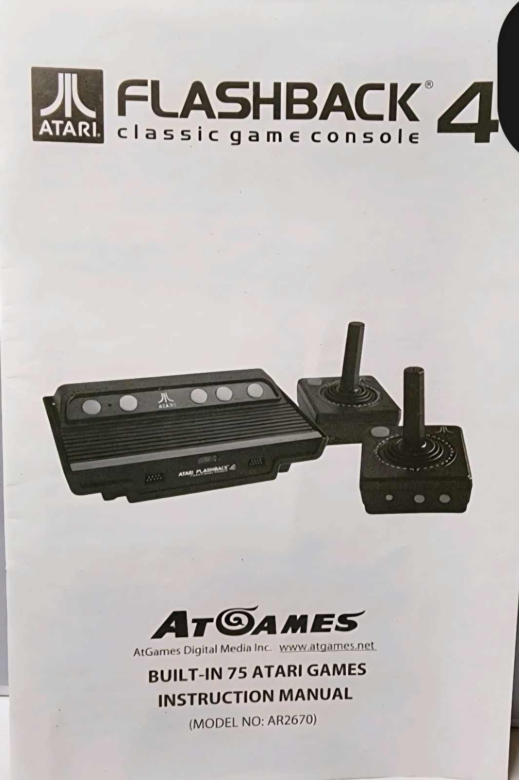 40th Anniversary Special Edition Atari Flashback 4 Classic Game Console