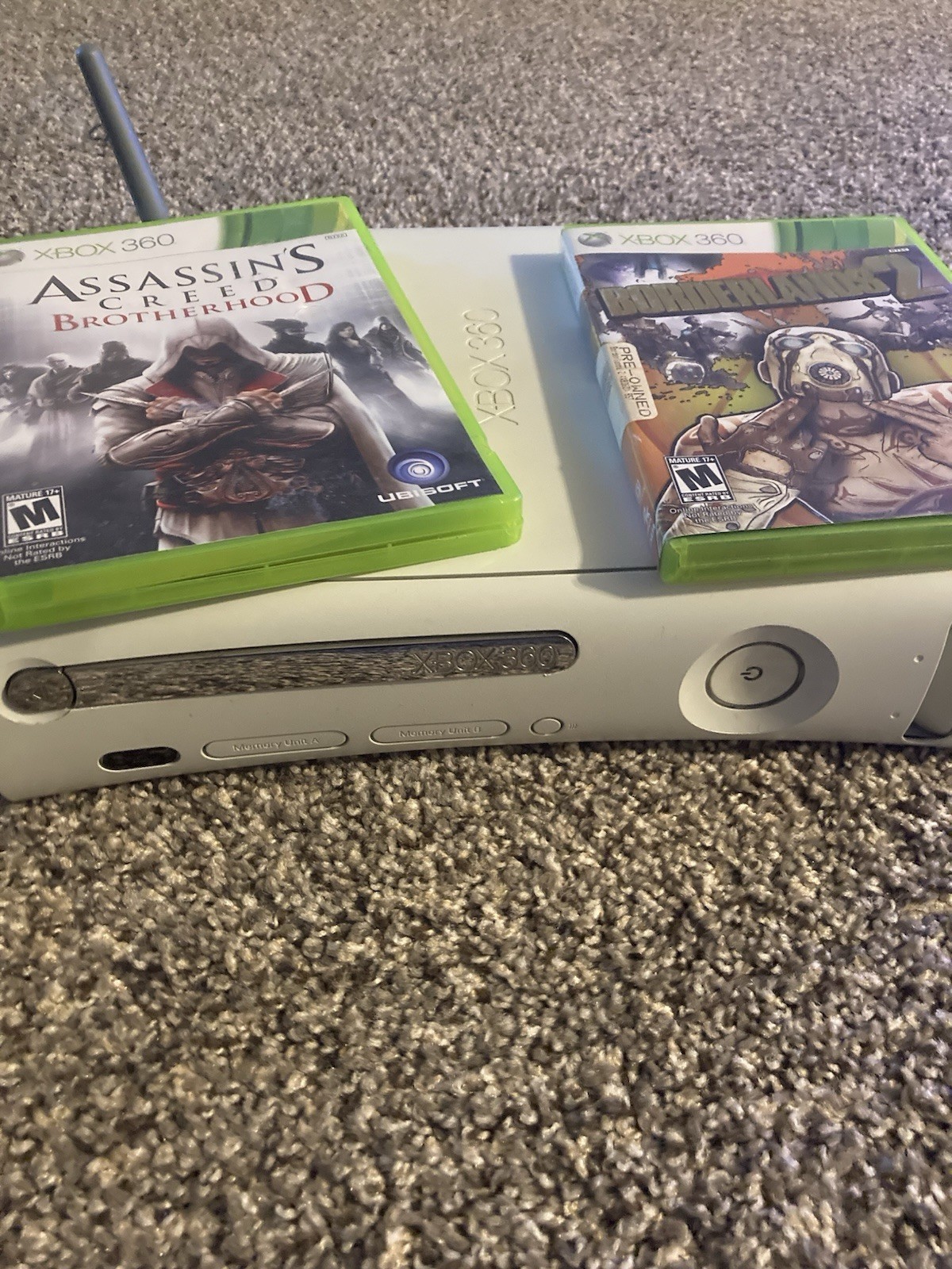 Xbox 360 (w/ Games Bundle + Wi-Fi Adapter)