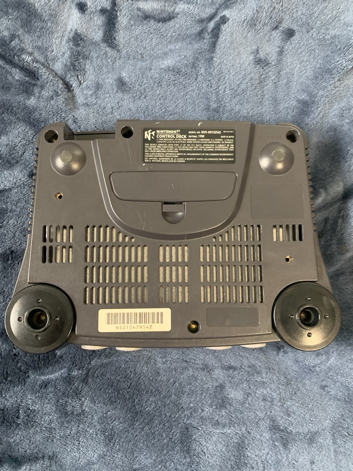 Nintendo 64 System – Home Console – Charcoal Gray (Cords Included)