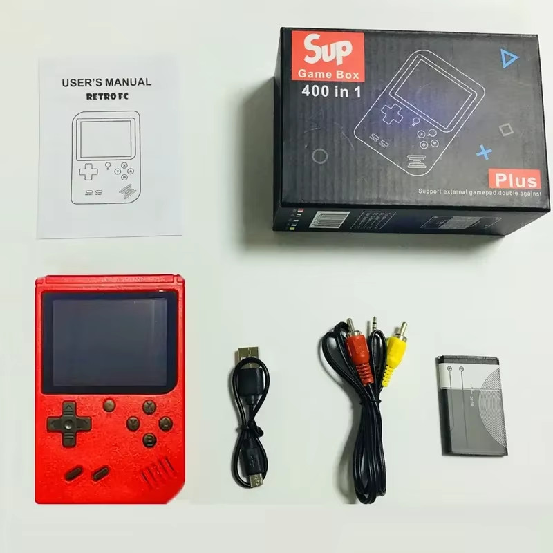 Retro Handheld Game Console 400 Games Classic Games Player TV Connection Gift