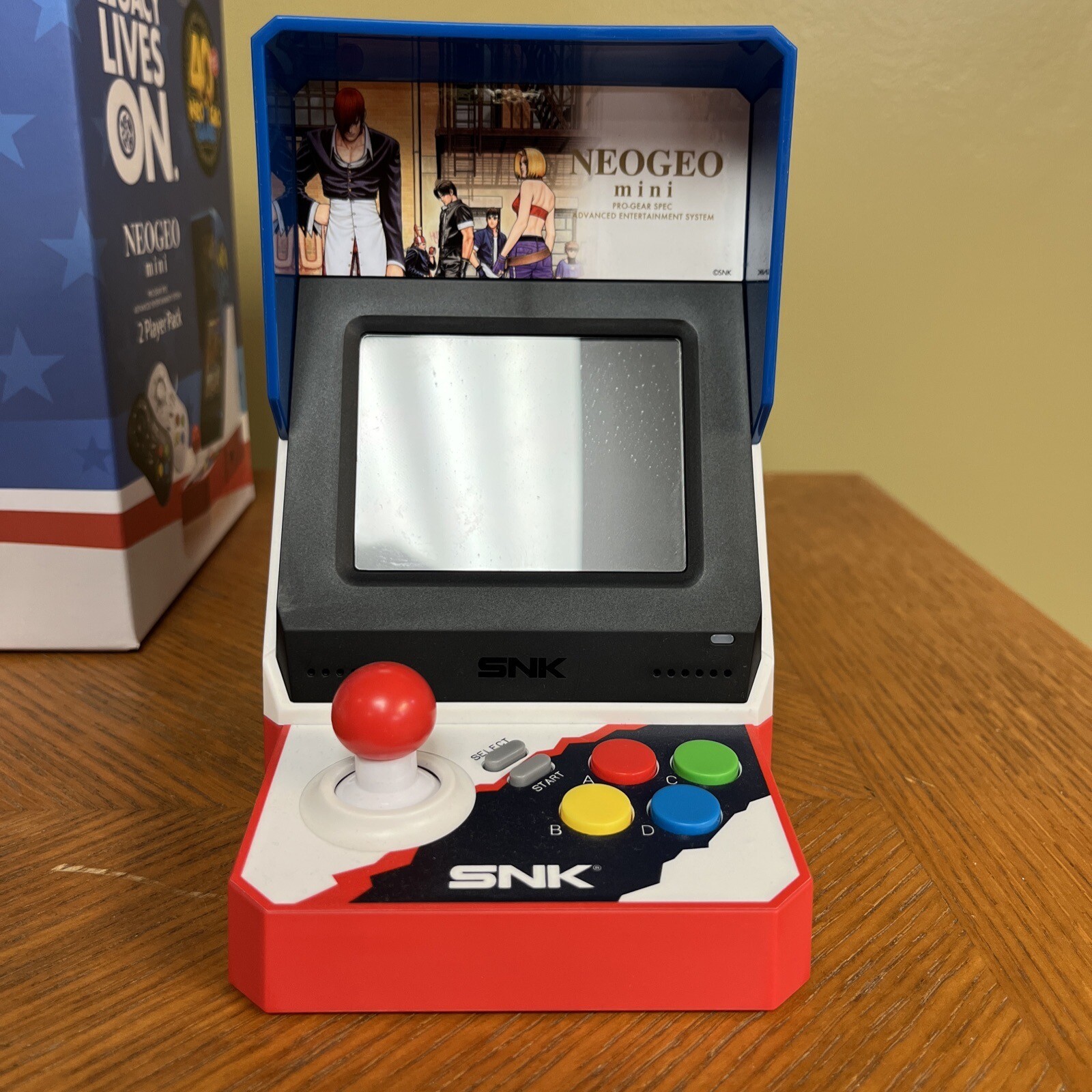 NeoGeo Mini Pro-Gear Spec 2 Player Pack NA Version SNK 40th Anniv. (40 Games)NEW