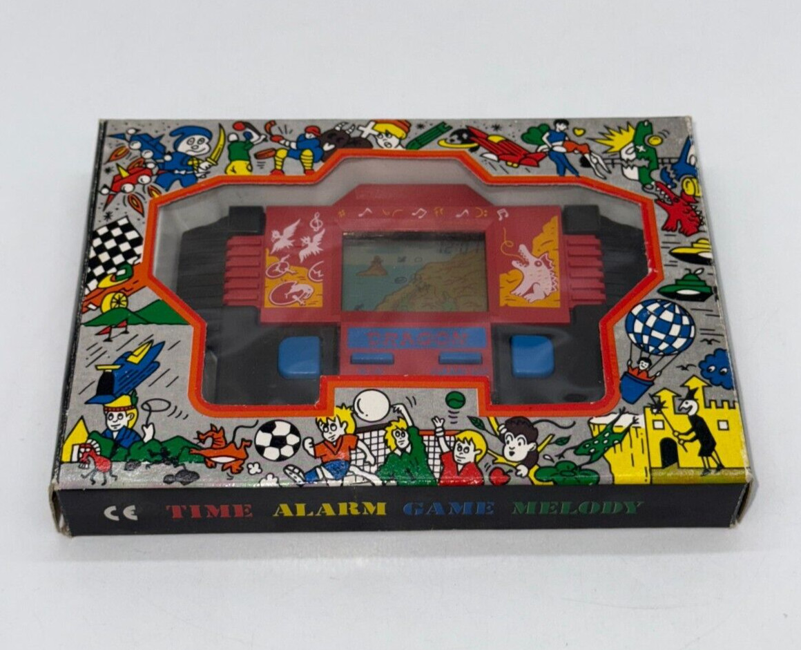 DRAGON – LCD Game & Watch Portable Console – 1990’s – DEADSTOCK – BOXED
