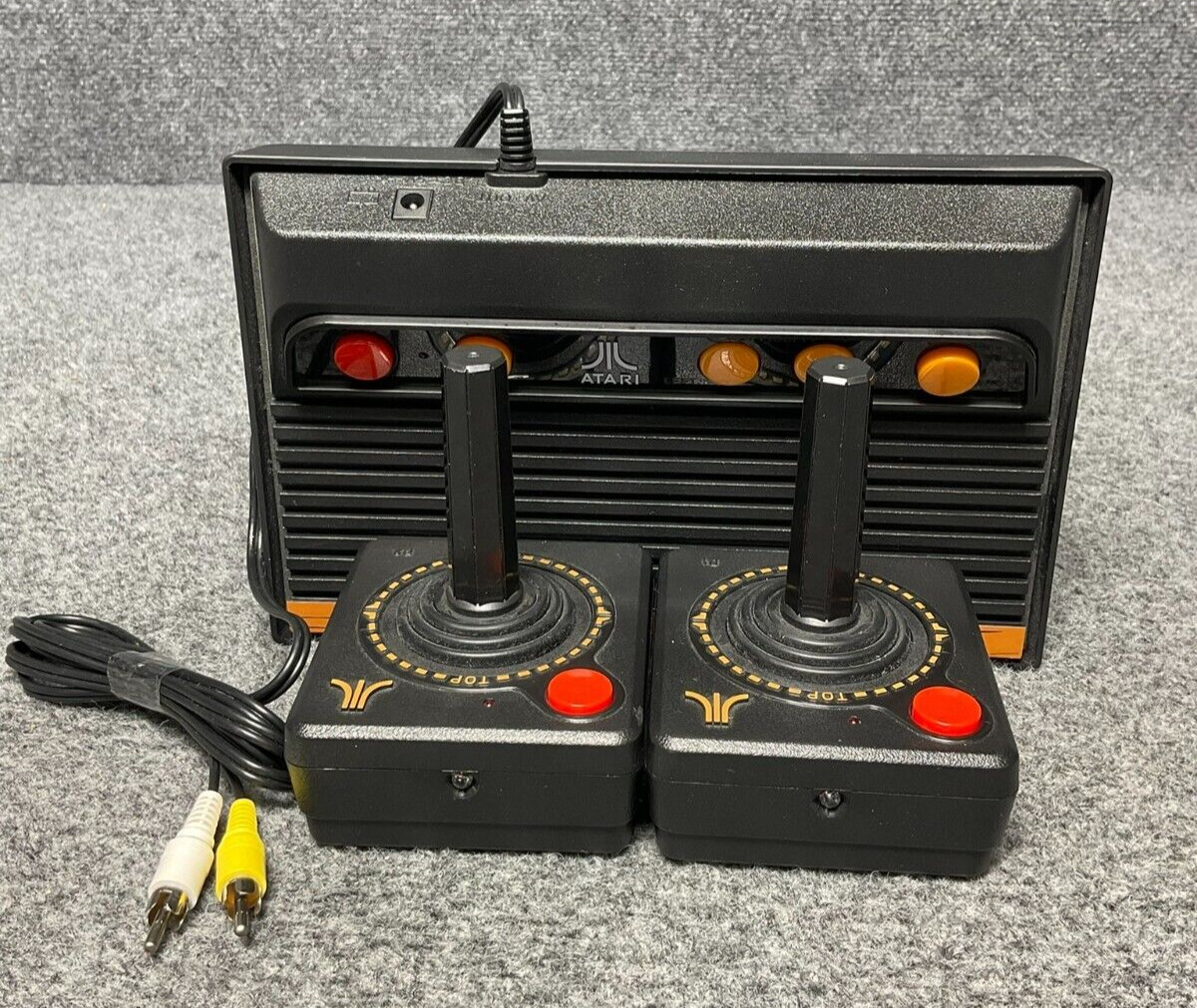 Atari Flashback 5 Console Classic Games 2 Controllers Adapter Used