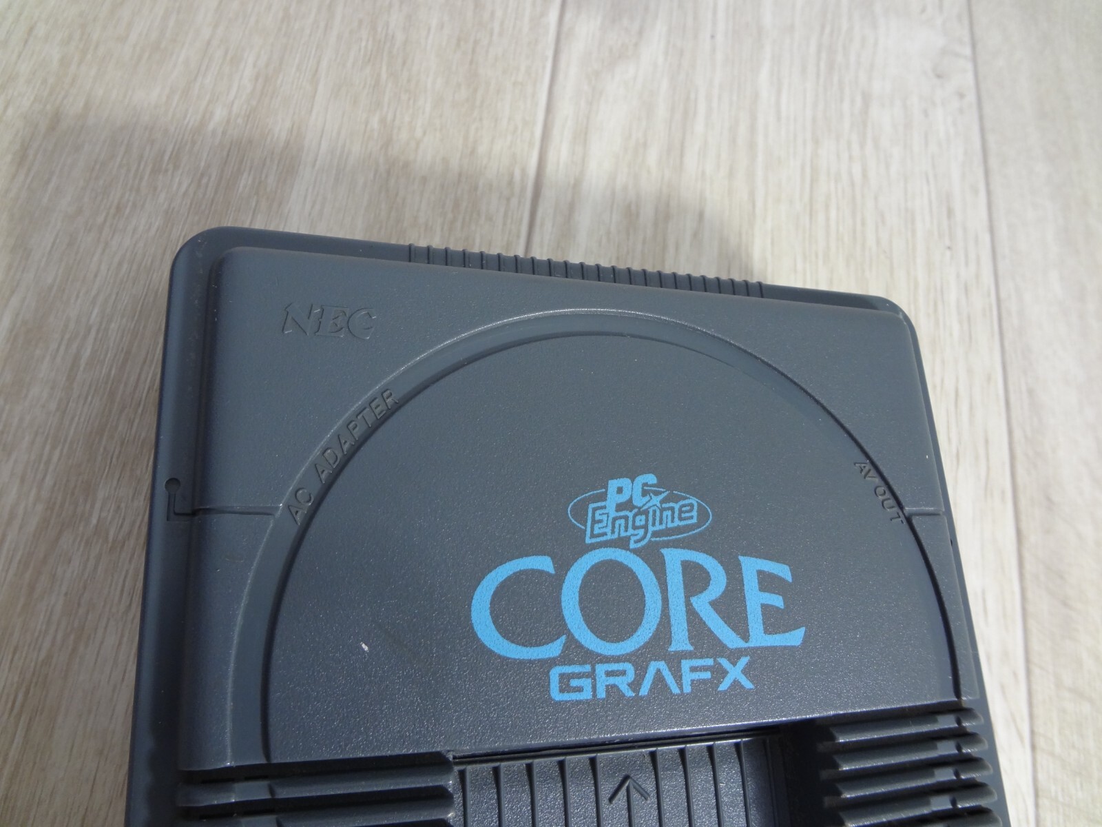 PCE NEC PC engine pcengine CORE GRAFX Console and controller set Tested Work 1