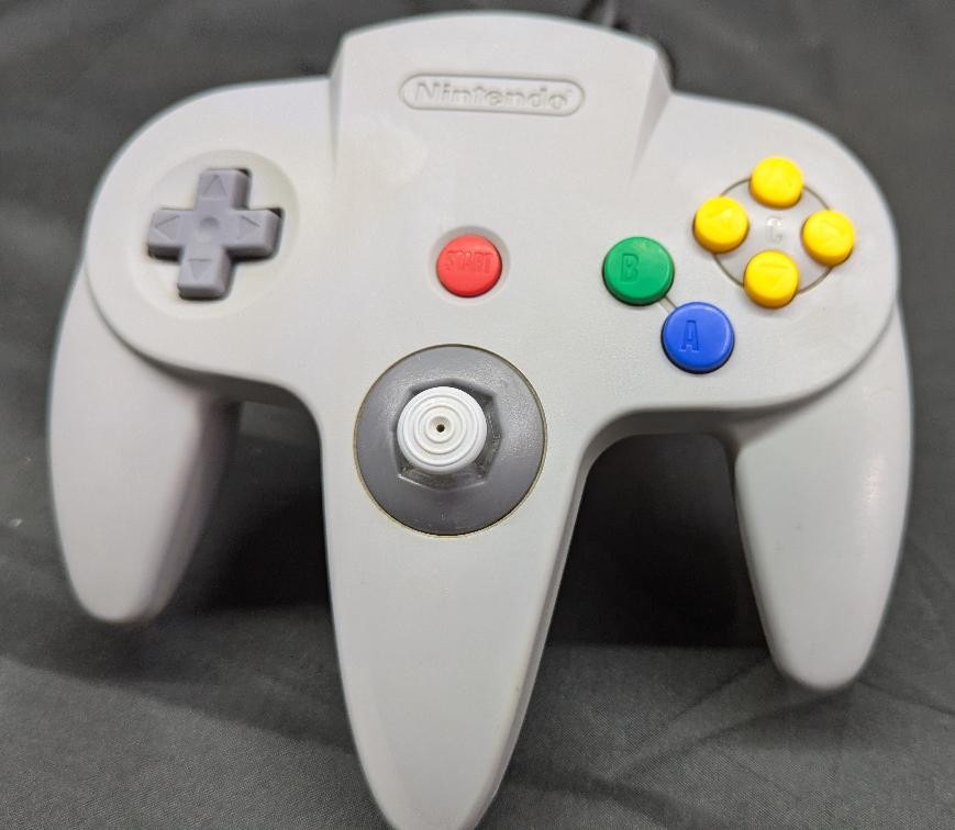 Nintendo 64 N64 Video Game Console Gray Tested w/ Cables & Controlle (CLN070912)