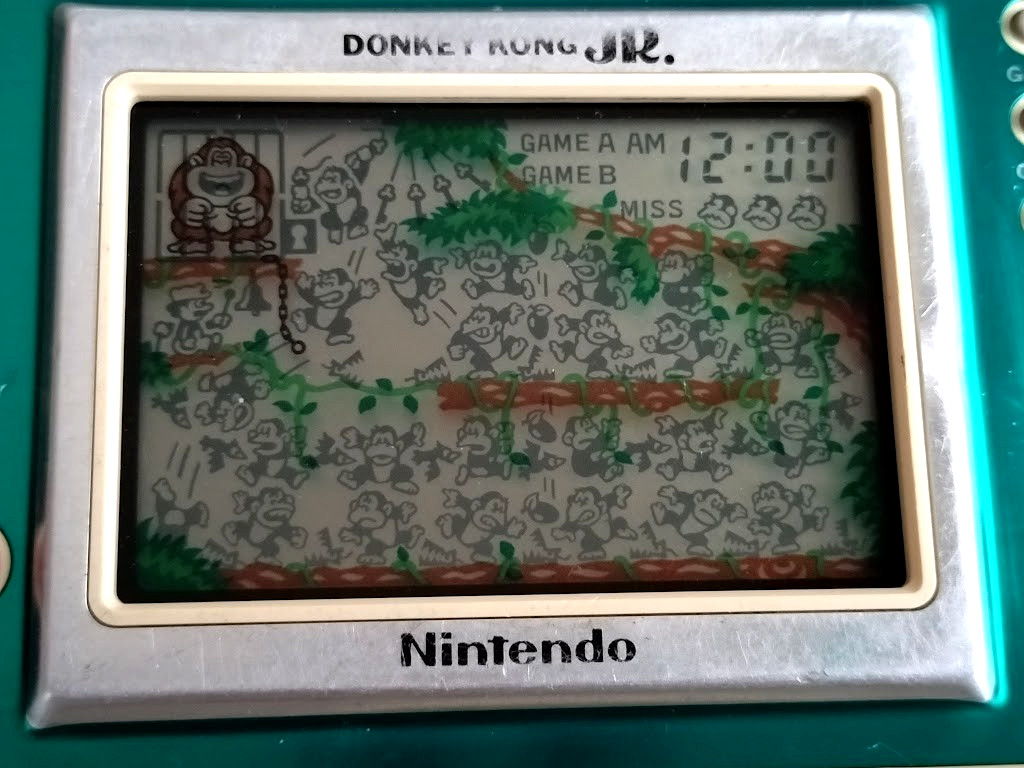 Nintendo DJ-101 Donkey Jr. LSI Game and Watch Used Japan Vintage Retro #15100322