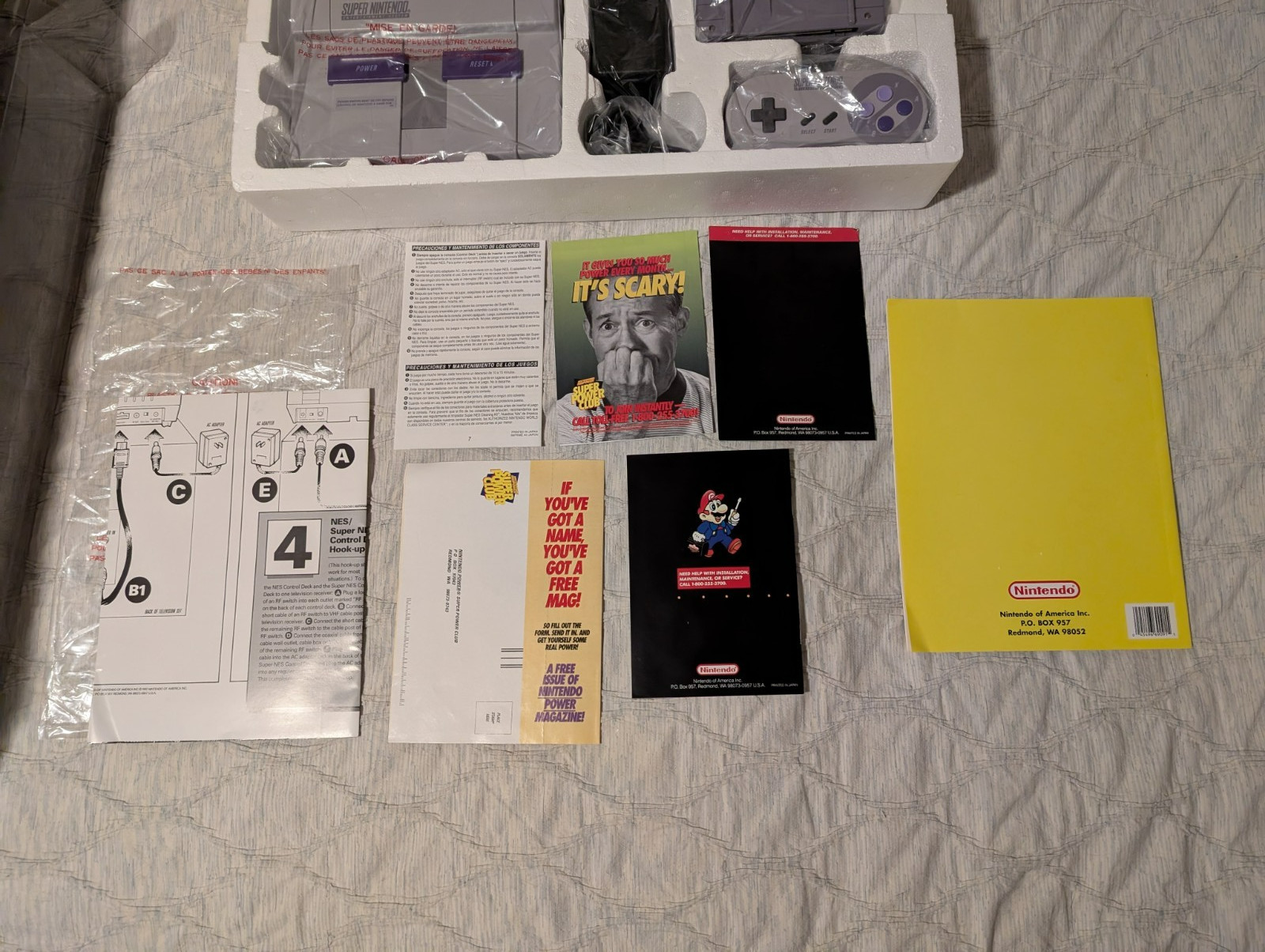 Super NES Super Game Boy Set (Nintendo SNES, 1994) Authentic – Complete CIB