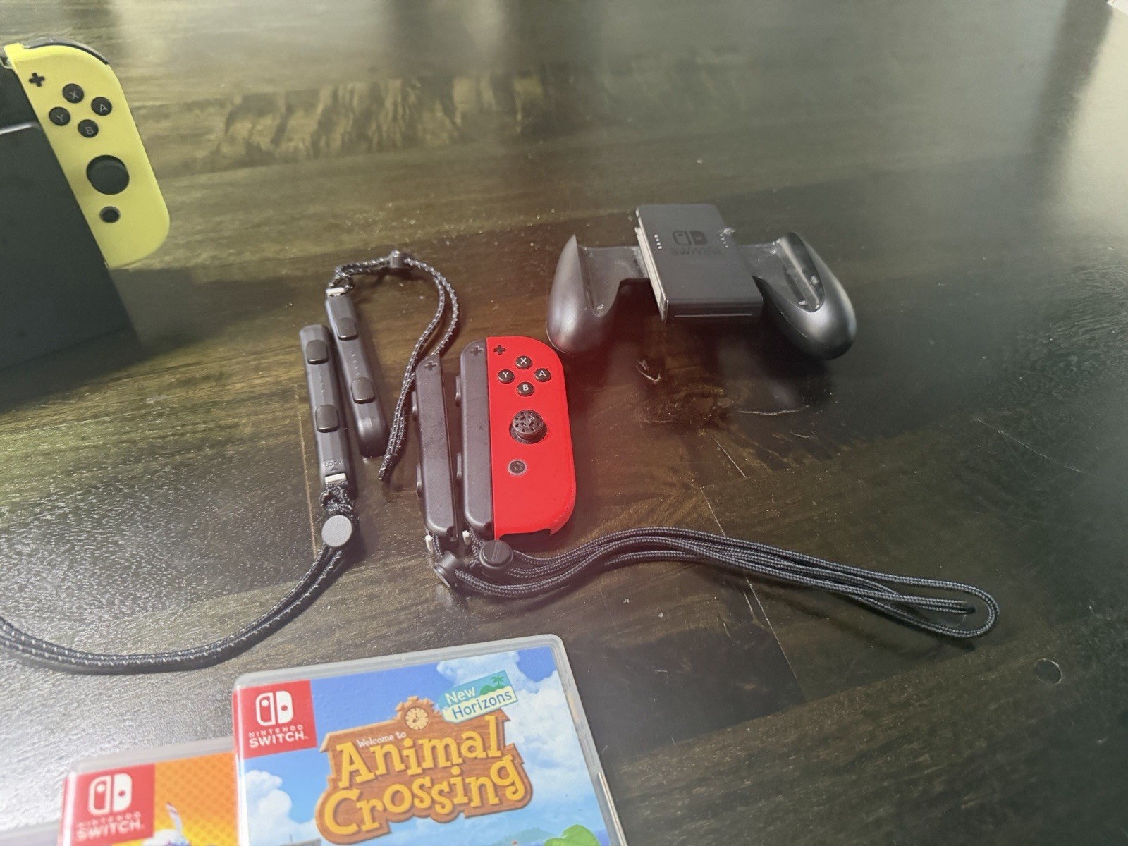 Nintendo switch + Controllers and Games (READ DESC)