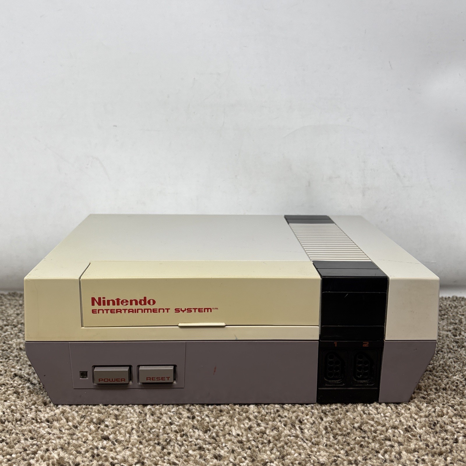 1985 Original NES Nintendo System Console + New 72 Pin Authentic Tested Bundle